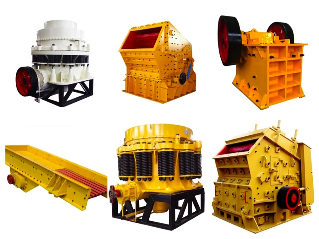 Hydraulic Cone/Jaw/ Impact Crusher Equipment Rock Breaking Plant Used for River Stone and Iron Ore in Hot Sell