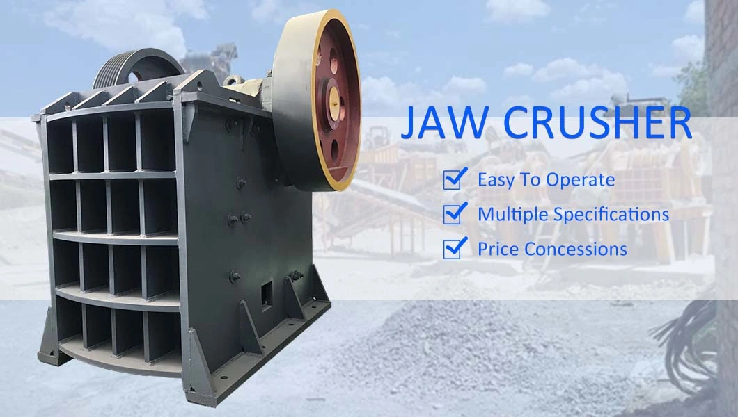 5-50tph Portable Diesel Stone Rock Limestone Jaw Crusher for Mining
