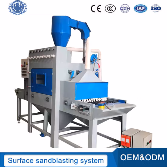 Intelligent Automatic Turntable Sandblasting Machine Automatic Gun Sand Blasting Machine with Multi-Function